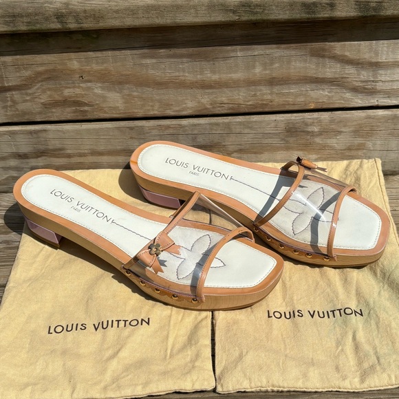 NWOT Louis Vuitton Sandals, Unworn, Size 39 - Picture 5 of 11